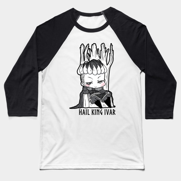 Hail king ivar Baseball T-Shirt by milbethmorillo